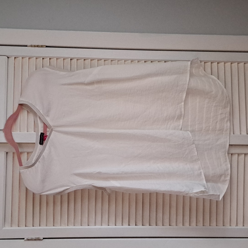 Women's cream cap top